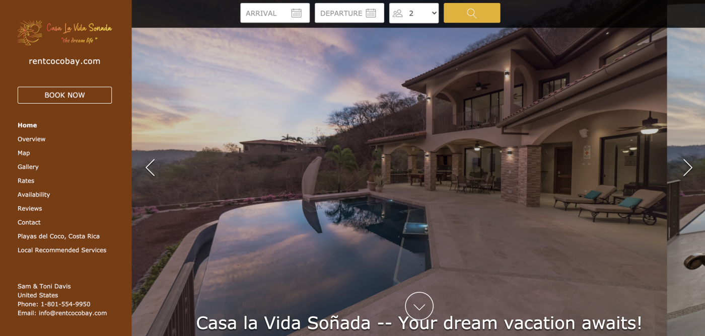 24 Beautiful Vacation Rental Websites Built Using Lodgify