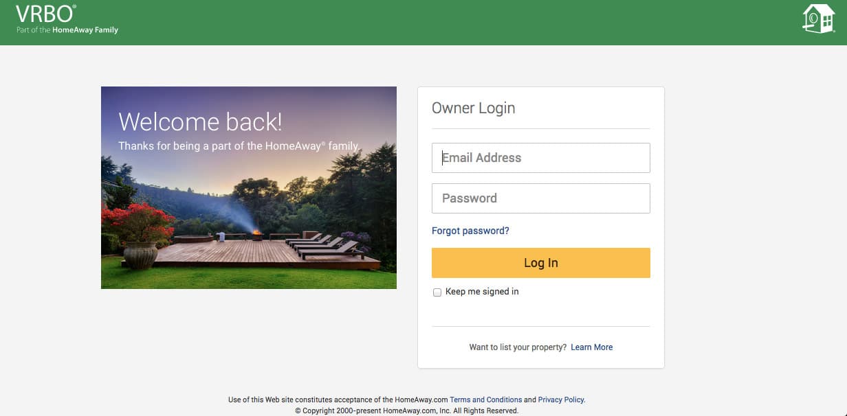 vrbo owner login dashboard Official Login Page [100 Verified]