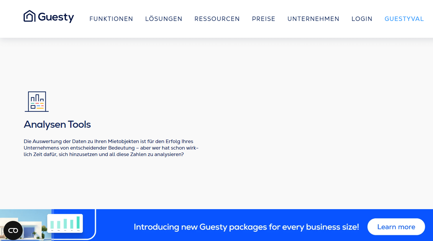 Guesty Homepage Smoobu Alternative